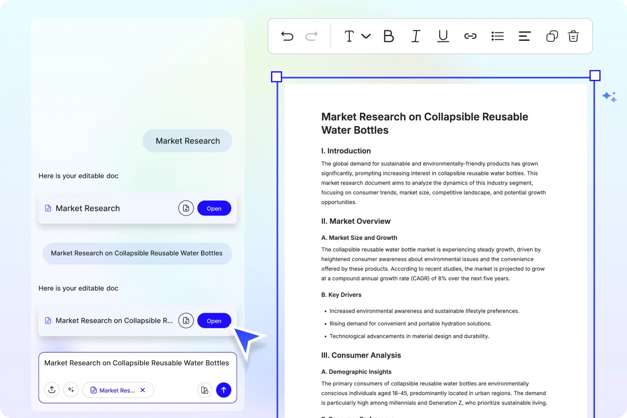 Free AI Market Research Generator, Free Market Research Maker Online